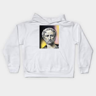 Cayo Plinio Segundo Yellow Portrait | Cayo Plinio Segundo Artwork 10 Kids Hoodie